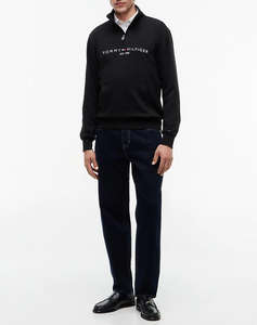 TOMMY HILFIGER TOMMY LOGO MOCKNECK