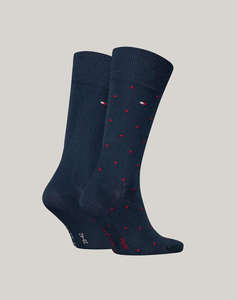 TOMMY HILFIGER TH MEN SOCK 2P DOT