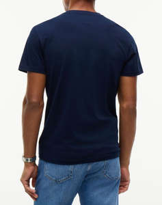 TOMMY JEANS TJM SLIM LINEAR CHEST TEE EXT