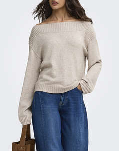 ONLY ONLKATIA LS BOATNECK CC KNT
