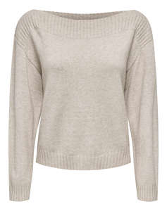 ONLY ONLKATIA LS BOATNECK CC KNT