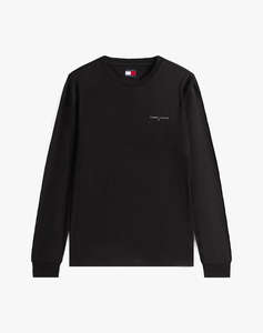 TOMMY JEANS TJM SLIM CHEST LINEAR LS TEE EXT