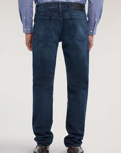 TRUSSARDI 5 POCKET 370 CLOSE - BLUE/BLACK DENIM SW