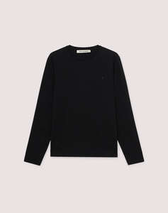 TRUSSARDI SLIM FIT LS T-SHIRT - ESSENTIAL LEVRIERO - STRETCH JERSEY