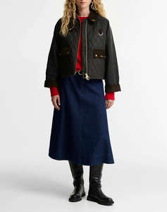 BARBOUR BARBOUR TARTAN REIMAGINED ICONS TARTAN QUILTED SPEY WAX JACKET