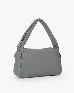 VALENTINO ЧАНТА 100%ПОЛИУРЕТАН ИТАЛИЯ ANTRACITE 1SZ