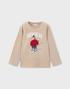 MAYORAL T-Shirt ДЪЛГИ РЪКАВИ С АПЛИКАЦИЯ