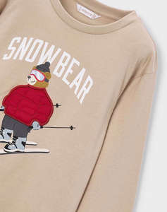 MAYORAL T-Shirt ДЪЛГИ РЪКАВИ С АПЛИКАЦИЯ
