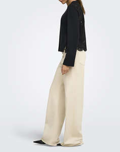 ONLY ONLLANIA L/S LACE TOP CS JRS