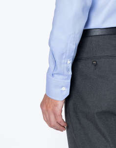 THE BOSTONIANS РИЗА DOBBY CUSTOM FIT Semi-rex