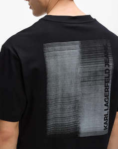KARL LAGERFELD KLJ RELAXED GRADIENT LOGO TEE