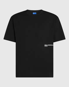 KARL LAGERFELD KLJ RELAXED GRADIENT LOGO TEE