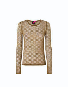 PINKO ROVER MAGLIA PIZZO STRETCH LOV