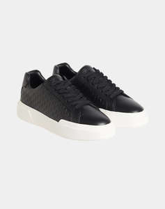 CALVIN KLEIN JEANS CHUNKY CUPSOLE LACEUP LTH AOP
