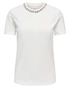 ONLY ONLJOLLY S/S BLING TOP JRS