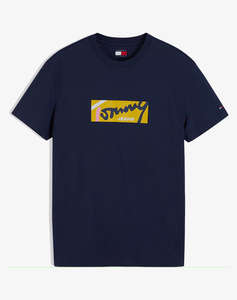 TOMMY JEANS TJM REG SIGNATURE TEE EXT
