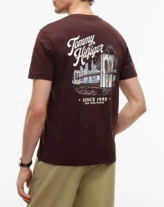 TOMMY HILFIGER IC GRAPHIC BACK PRINT TEE
