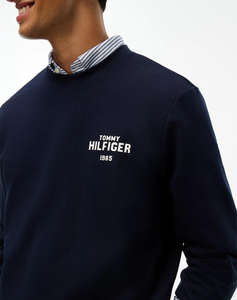 TOMMY HILFIGER HILFIGER 1985 REF TERRY CREW