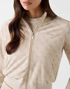 GUESS 4G ALLOVER JACQUARD HIGH NECK ДАМСКИ СУИЧЪР