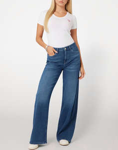 GUESS SS VN MINI TRIANGLE TEE ДАМСКА БЛУЗА