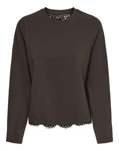 ONLY ONLLANIA L/S LACE TOP CS JRS