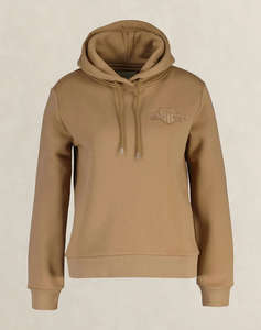 GANT СУИТШЪРТ С ДЪЛЪГ РЪКАВ REG TONAL SHIELD HOODIE