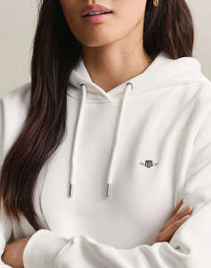 GANT СУИТШЪРТ С ДЪЛЪГ РЪКАВ SHIELD HOODIE