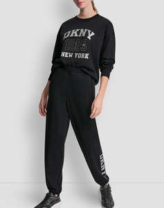 DKNY DP6P3863 LOGO СПОРТЕН ПАНТАЛОН DKNY