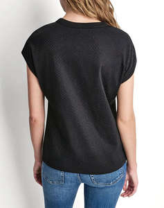 DKNY DJ6T1772 ТЕНИСКА С КЪС РЪКАВ DKNY