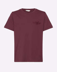GANT БЛУЗА С КЪС РЪКАВ REG TONAL SHIELD SS T-SHIRT