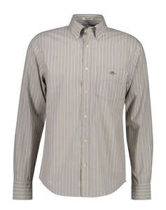 GANT РИЗА С ДЪЛЪГ РЪКАВ REG POPLIN STRIPE SHIRT