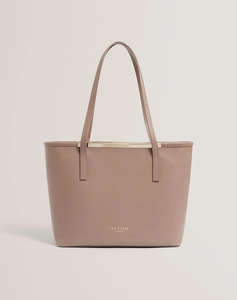 TED BAKER HAYLEYZ Saffiano Leather Small Shopper Bag