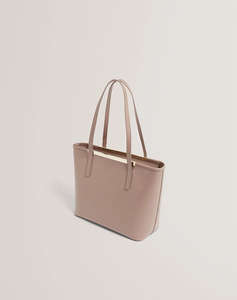 TED BAKER HAYLEYZ Saffiano Leather Small Shopper Bag