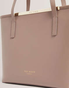TED BAKER HAYLEYZ Saffiano Leather Small Shopper Bag