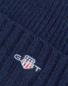 GANT ШАПКА UNISEX. SHIELD WOOL BEANIE