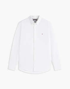 TOMMY HILFIGER SOLID HERITAGE OXFORD RF SHIRT