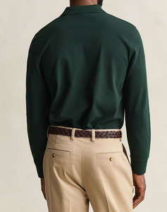 GANT БЛУЗА С ДЪЛГИ РЪКАВИ REG SHIELD LS PIQUE RUGGER
