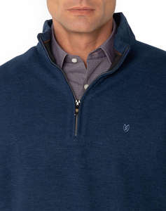 THE BOSTONIANS ПАМУЧЕН СУИТШЪР HALF ZIP REGULAR FIT