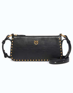 PINKO HALF MOON HORIZONTAL MINI STUD