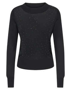 ONLY ONLNEW SOLITA LS STONE O-NECK CS KNT