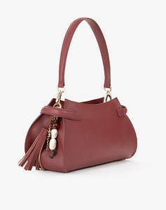 VALENTINO ЧАНТА 100%ПОЛИУРЕТАН ИТАЛИЯ CILIEGIA 1SZ