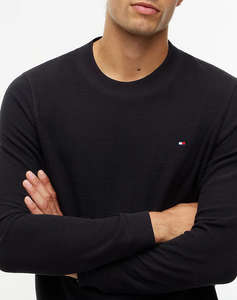 TOMMY HILFIGER TEXTURED LS TEE