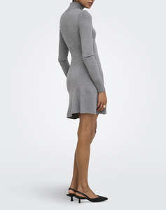 ONLY ONLKATTIE LS HIGHNECK DRESS KNT