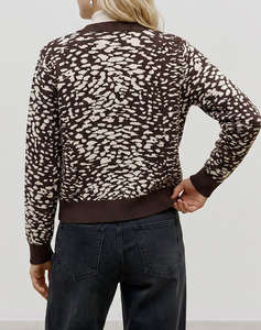 VERO MODA VMARIA ART LS V-NECK CARDIGAN REP