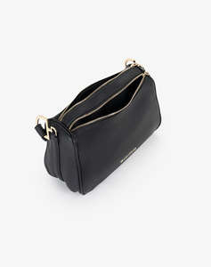 VALENTINO ЧАНТА 100%ПОЛИУРЕТАН ИТАЛИЯ NERO 1SZ