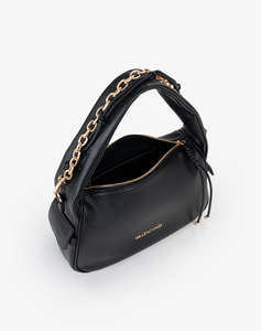 VALENTINO ЧАНТА 100%ПОЛИУРЕТАН ИТАЛИЯ NERO 1SZ