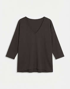 VERO MODA VMKANVA 3/4 V-NECK TOP LX JRS GA