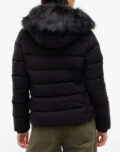 TOMMY JEANS TJW SLIM HOOD PUFFER DOWN EXT