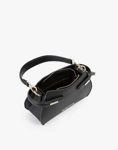 VALENTINO ЧАНТА 100%ПОЛИУРЕТАН ИТАЛИЯ NERO 1SZ