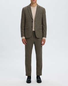 SELECTED SLMSLIM-REED WOOL BLZ NOOS